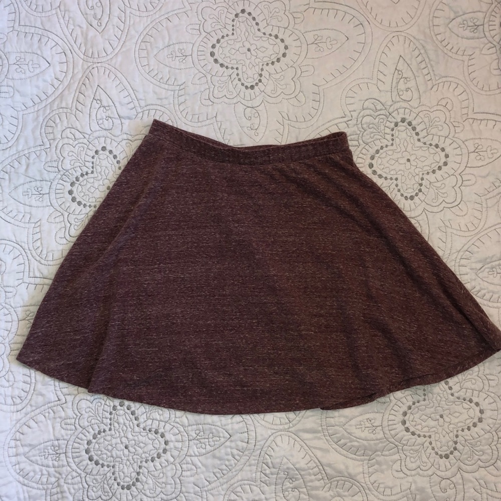 Heathered Pink Skater Skirt